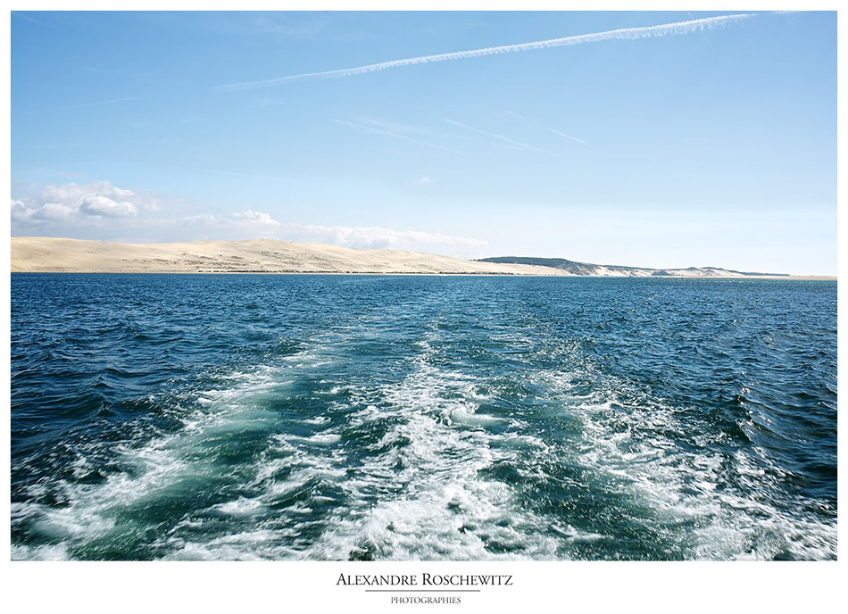 Les photos de la croisière en bateau sur le bassin d'Arcachon du jour précédant le mariage de Laura et Jan. Départ du Cap Ferret, arrêt sur la Dune du Pyla, ...