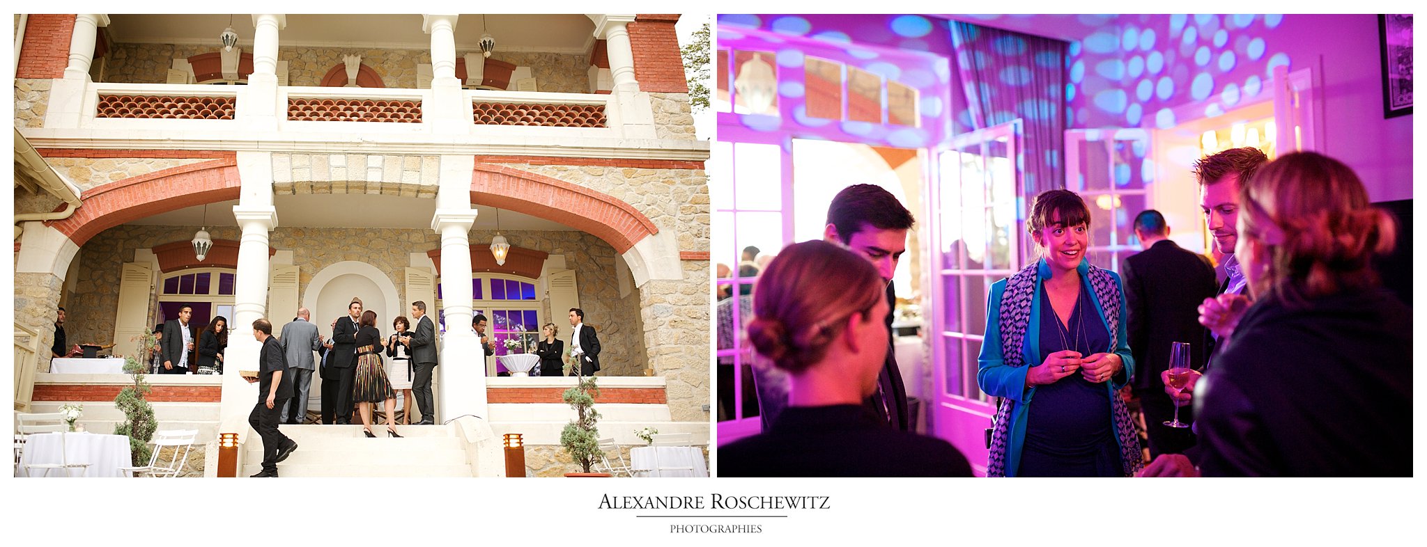 Les photos et la vidéo fusion du mariage d'angélique et Aurélien à Arcachon, et à la Villa La Tosca à Lanton. Organisation par BODA Etc. Photos par Alexandre Roschewitz Photographies.