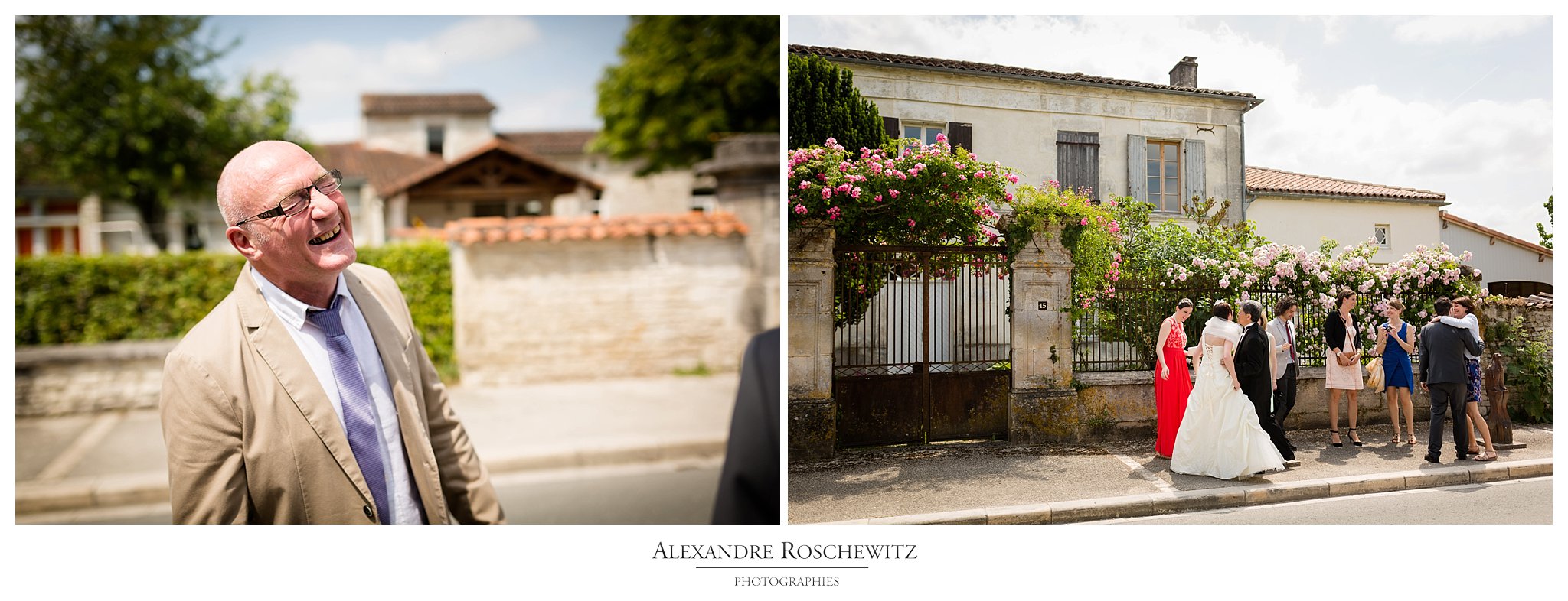 Les photos du mariage de Julie et Pierre-Yves à Bréville, puis au Quai des Pontis à Cognac. Alexandre Roschewitz Photographies
