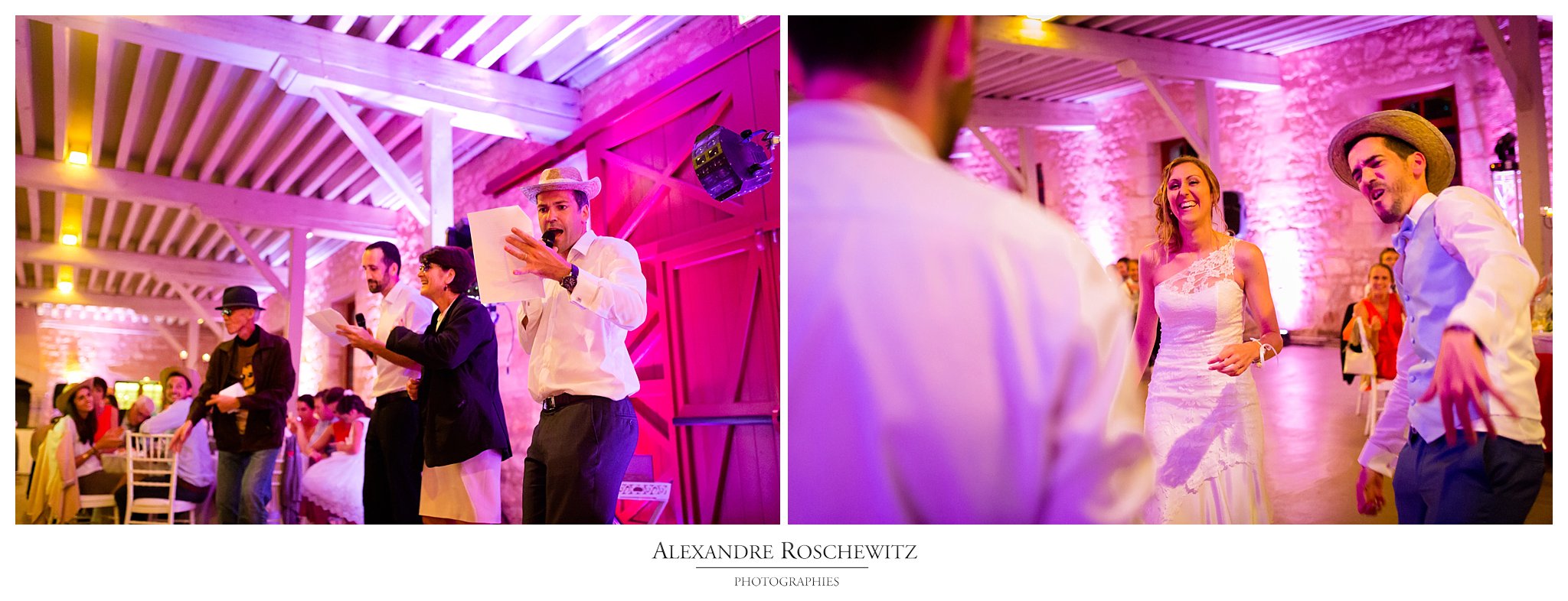 Il y a une semaine, j'ai assisté au mariage de deux grands mariés. Au sens propre comme au figuré ! Alexandre Roschewitz Photographies.
