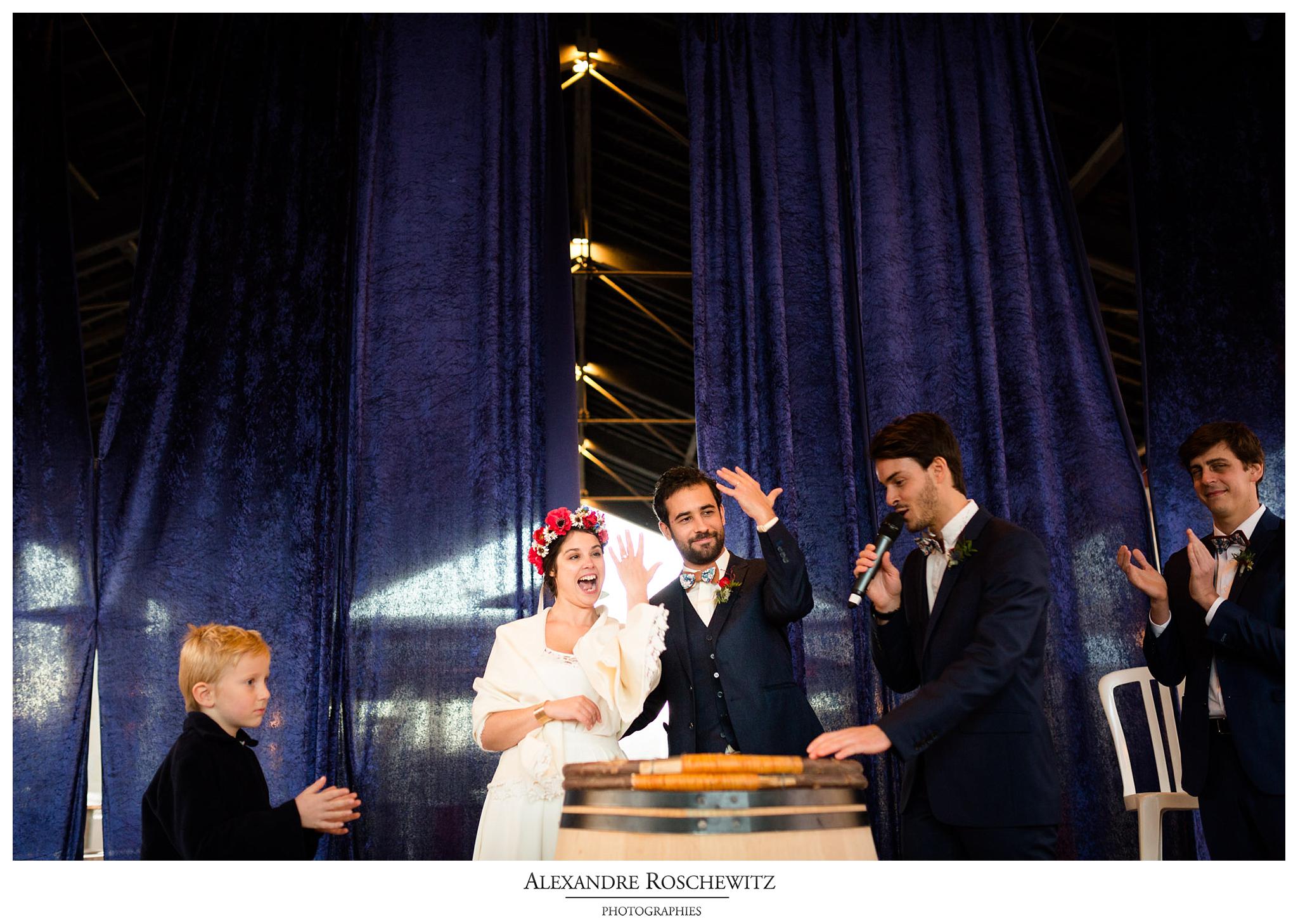 Un avant-goût des photos du mariage d'hiver du mariage de Zoé et Antoine à Bordeaux et au Château Giscours. Alexandre Roschewitz Photographies