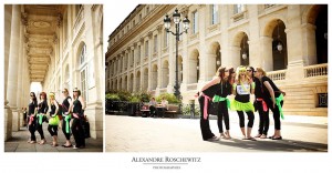 Les photos de l'enterrement de vie de jeune fille (EVJF) de Sophie à Bordeaux, avant son mariage le 20 juillet !