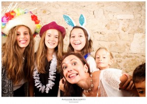 Un extrait du photobooth du mariage de Paméla et Patrice au Château Cujac à Saint-Aubain-du-Médoc.