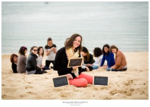 Un aperçu des photos de l'EVFJ de Sarah à la Dune du Pilat, avec 11 de ses amies. Alexandre Roschewitz Photographies