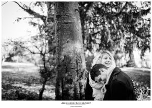 Les photos de grossesse de Gwladys et Nicolas eu Parc de la Chênerais, Le Bouscat, après son mariage en août dernier. Alexandre Roschewitz Photographies