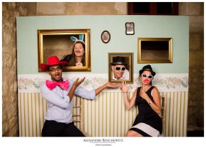 Le photobooth du mariage de M+T à Saint-Emilion et au Château Giscours à Labarde. Alexandre Roschewitz Photographies