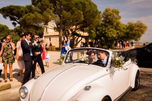 Le reportage photo mariage de Maud et Antoine à l'Eglise Saint-Eloi Andernos et au Tir au Vol Arcachon. Photographe mariage Arcachon et Gironde.