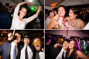 Photo du mariage de Oriane Guillaume à Privas / Lyas et au Château de Liviers en Ardèche, avec sa cérémonie laique en plein air dans le jardin et photobooth.
