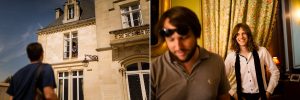Les photos du reportage mariage civil et laïque de Charline et Yohan : Mairie de Mérignac et Château Pape Clément Grand Cru Pessac. Photographe mariage Gironde.