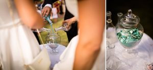 Les photos du mariage civil à Pomerol et laïque au Château Latour Ségur Suite & Spa de C+F.