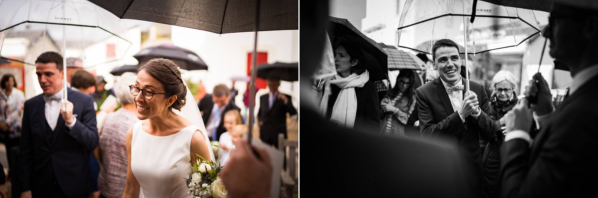 Le reportage photo du mariage civil et Religieux au Pouliguen en Loire-Atlantique, puis au Château de Villeneuve à Guérande. Sans oublier le Brunch !