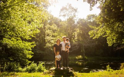 Photos de famille au Parc Majolan à Blanquefort