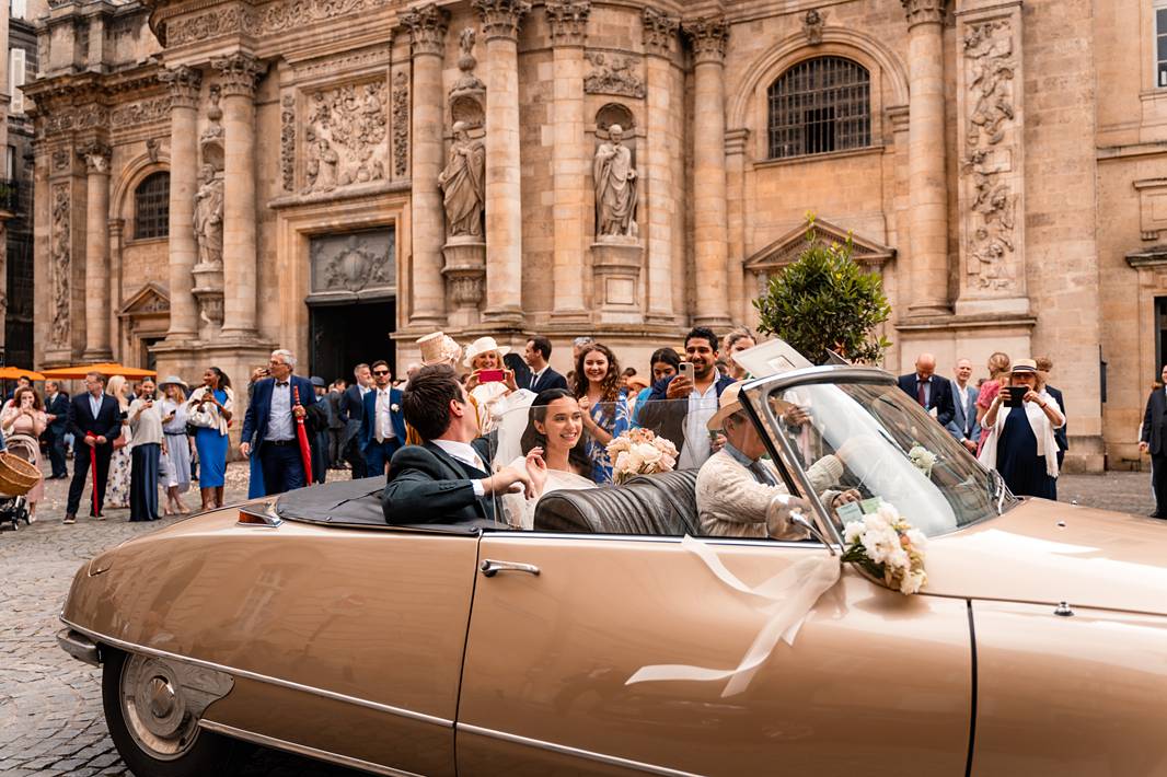 Mariage au château grattequina. Photographe mariage naturel en Gironde.