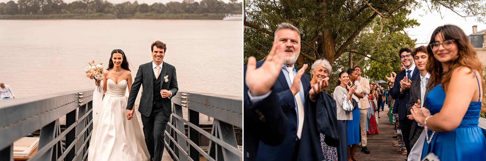 Mariage au château grattequina. Photographe mariage naturel en Gironde.