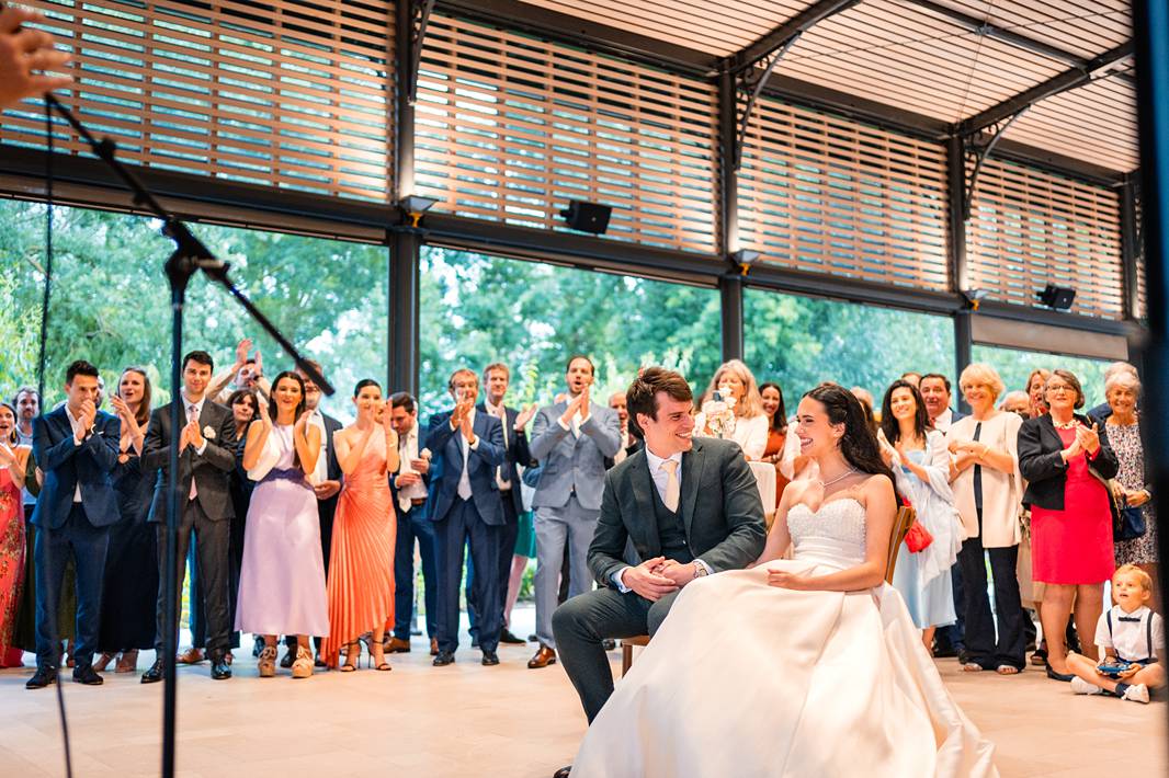 Mariage au château grattequina. Photographe mariage naturel en Gironde.