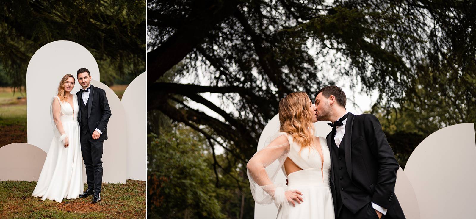 Mariage au Château de Courtalain, chic et bohème. Photos du vin d'honneur cocktail en Eure-et-Loir.