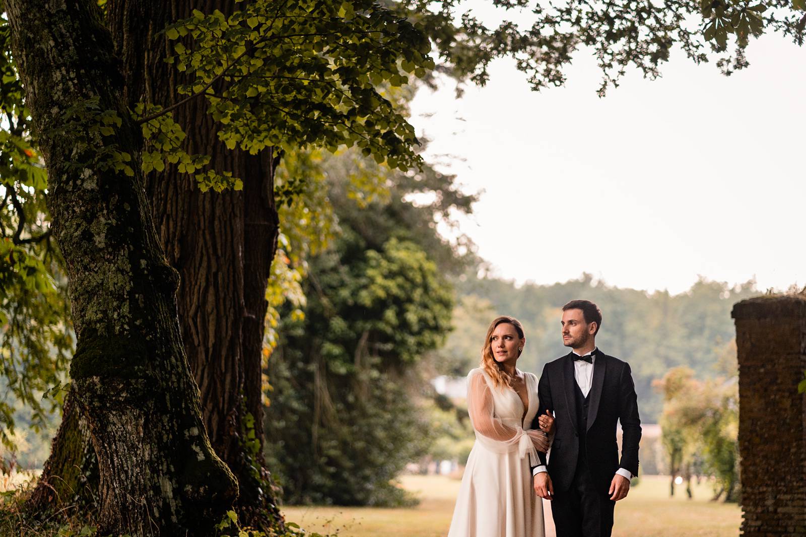 Mariage au Château de Courtalain, chic et bohème. Photos du vin d'honneur cocktail en Eure-et-Loir.