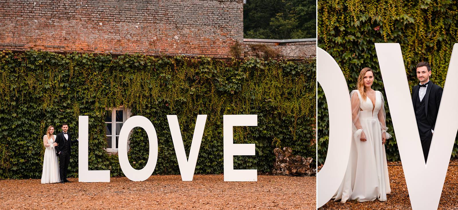 Mariage au Château de Courtalain, chic et bohème. Photos du vin d'honneur cocktail en Eure-et-Loir.