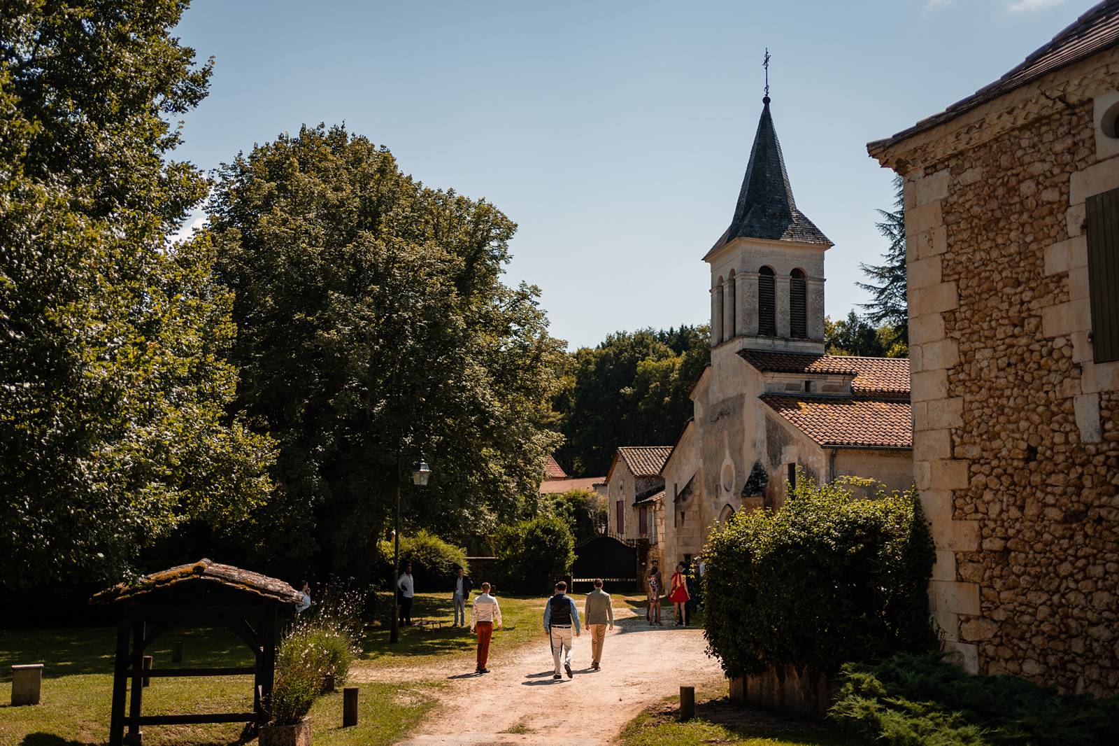 Mariage religieux au Domaine de La Fauconnie