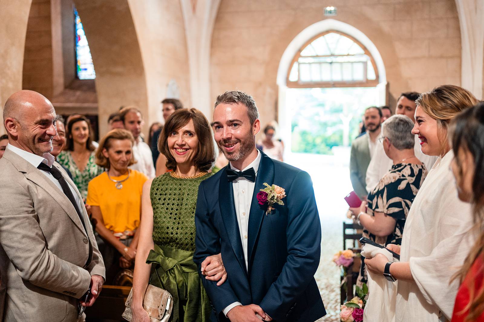 Mariage religieux au Domaine de La Fauconnie