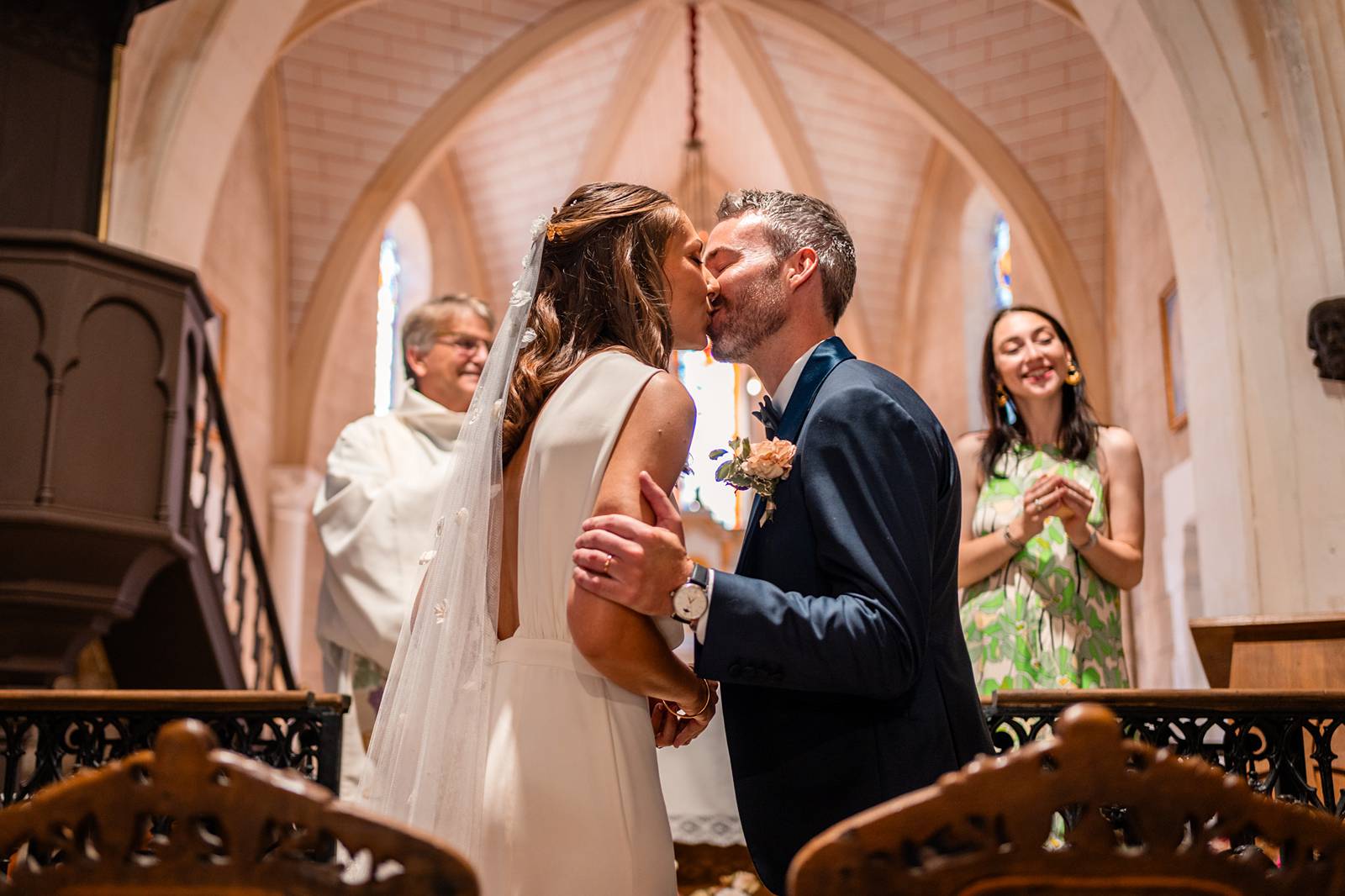 Mariage religieux au Domaine de La Fauconnie