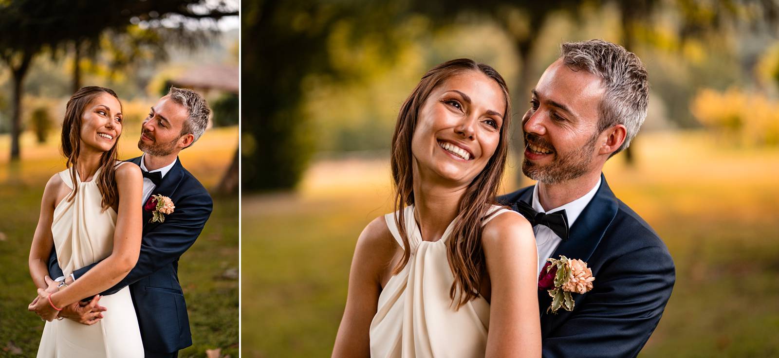 Photographe et reportage photo d'un mariage religieux au Domaine de La Fauconnie en Dordogne organisé par une Wedding planner avec un traiteur eco-responsable.