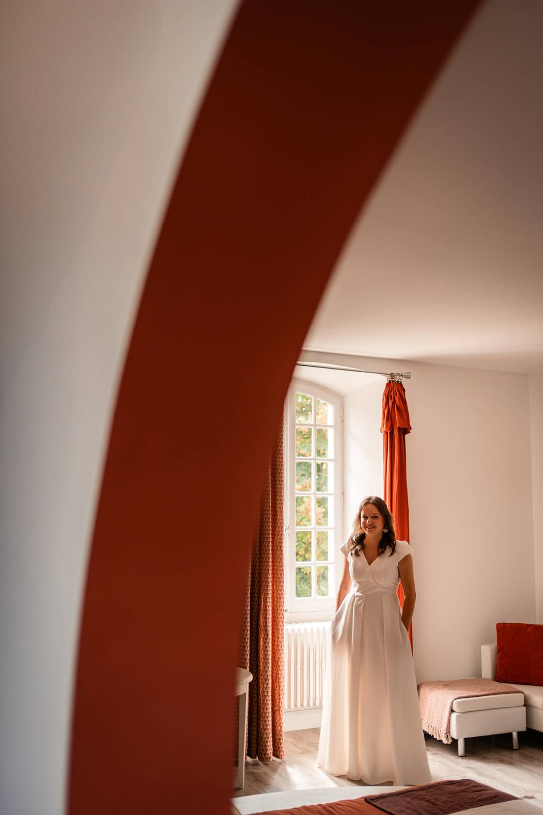 Mariage au Domaine de Belisle, avec cérémonie religieuse à l'église Saint-Martial d'Angoulême.