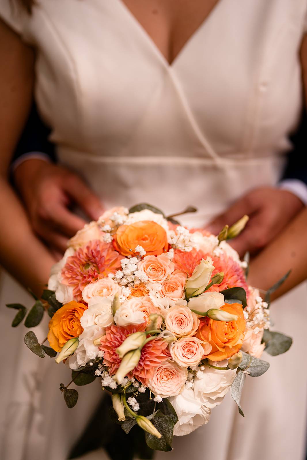 Mariage au Domaine de Belisle, avec cérémonie religieuse à l'église Saint-Martial d'Angoulême.