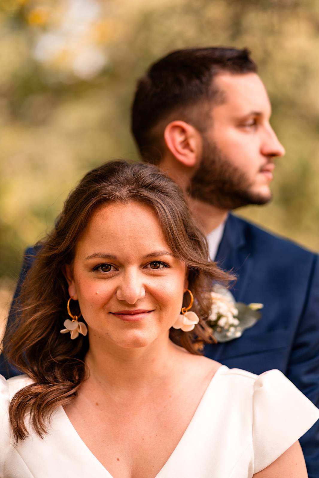 Mariage au Domaine de Belisle, avec cérémonie religieuse à l'église Saint-Martial d'Angoulême.