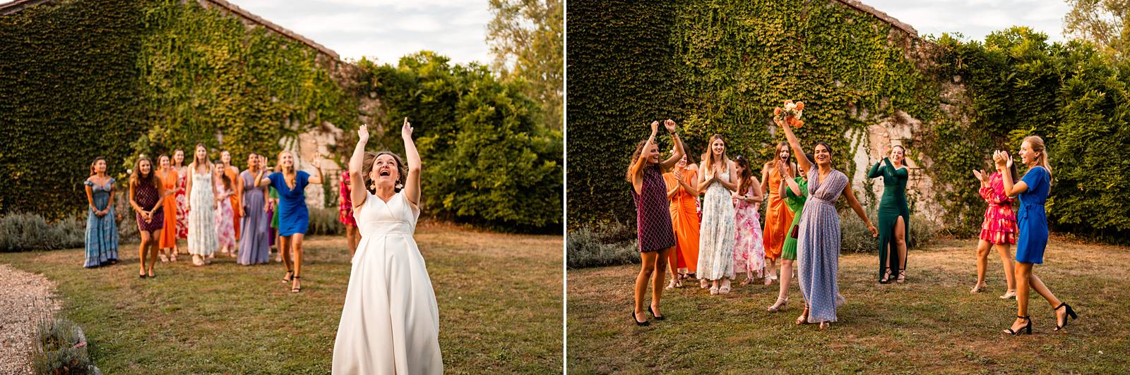 Mariage au Domaine de Belisle, avec cérémonie religieuse à l'église Saint-Martial d'Angoulême.