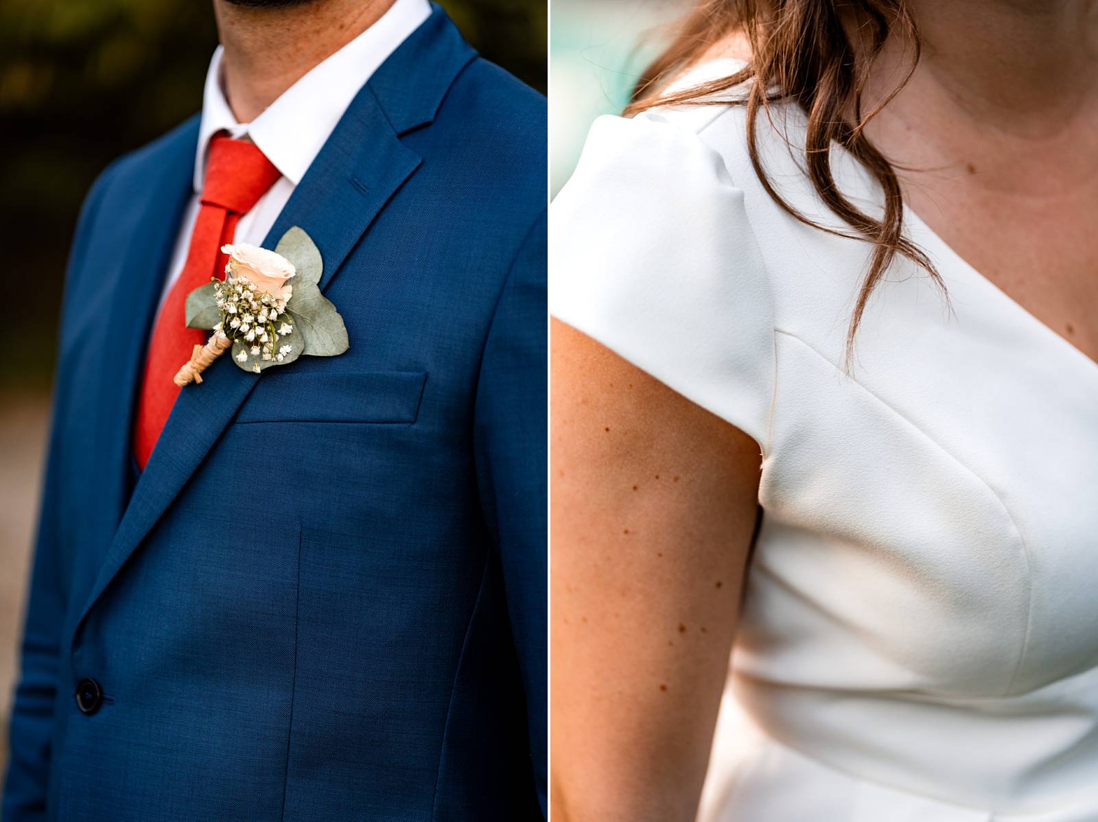 Mariage au Domaine de Belisle, avec cérémonie religieuse à l'église Saint-Martial d'Angoulême.