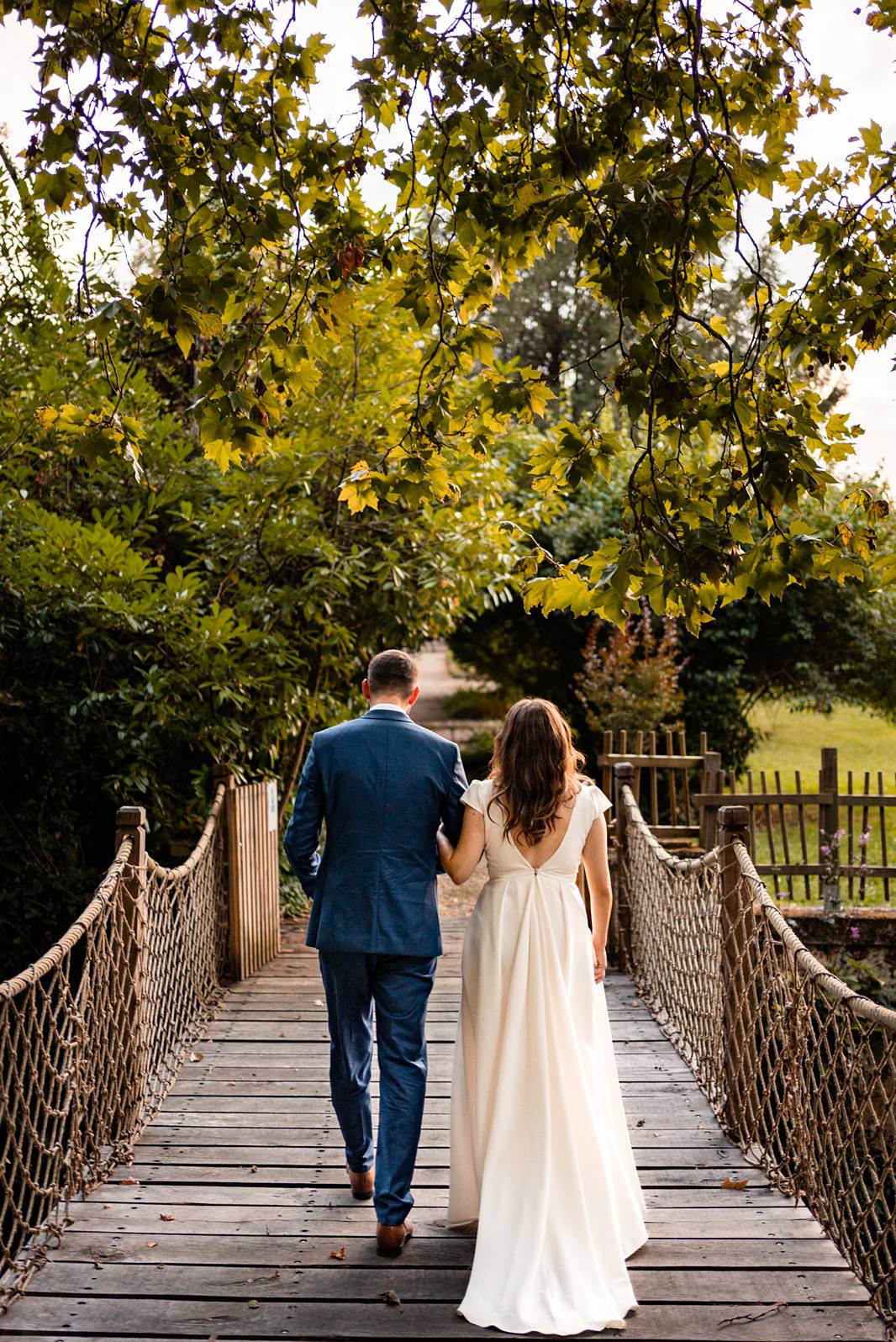 Mariage au Domaine de Belisle, avec cérémonie religieuse à l'église Saint-Martial d'Angoulême.