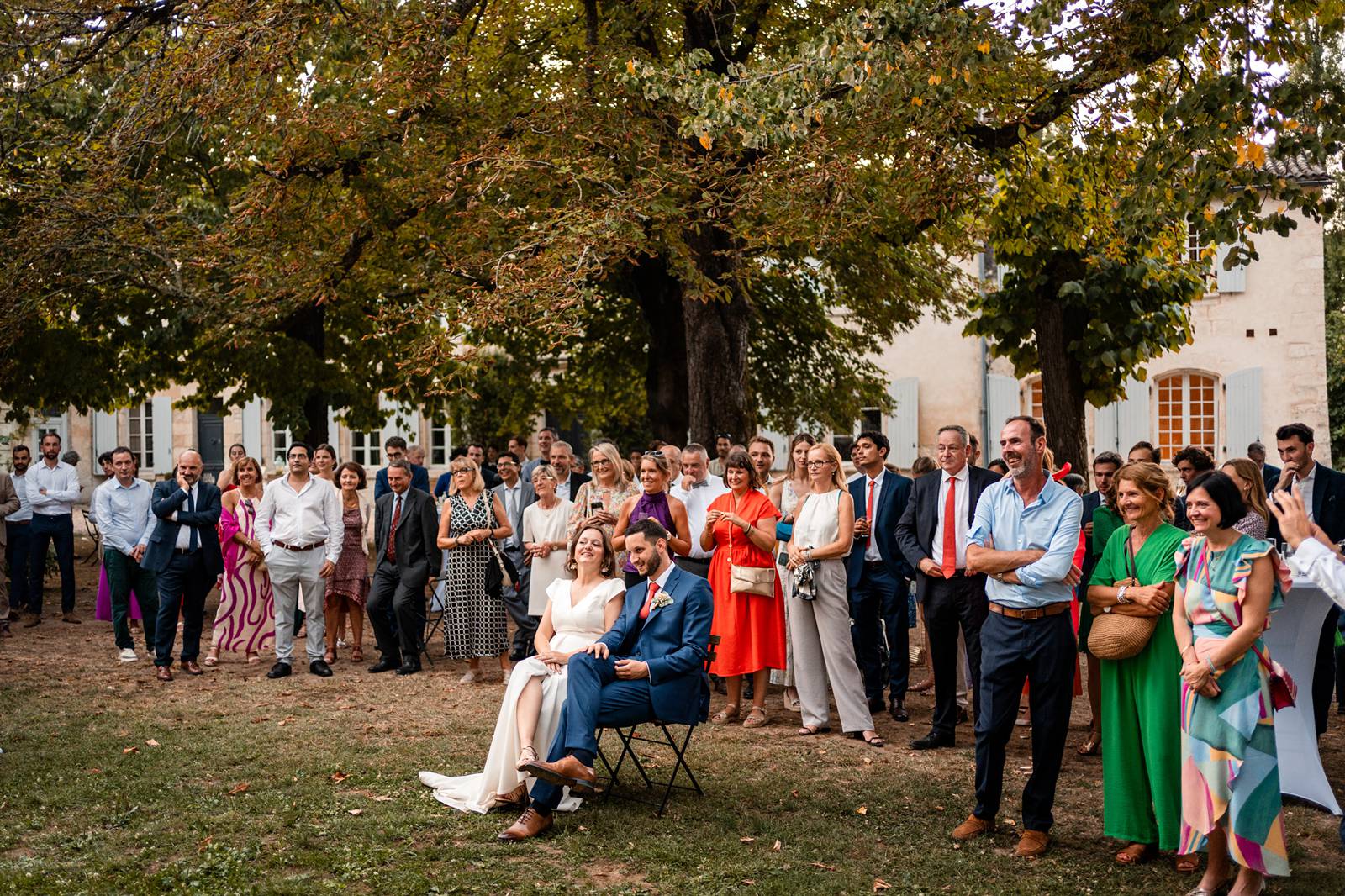 Mariage au Domaine de Belisle, avec cérémonie religieuse à l'église Saint-Martial d'Angoulême.