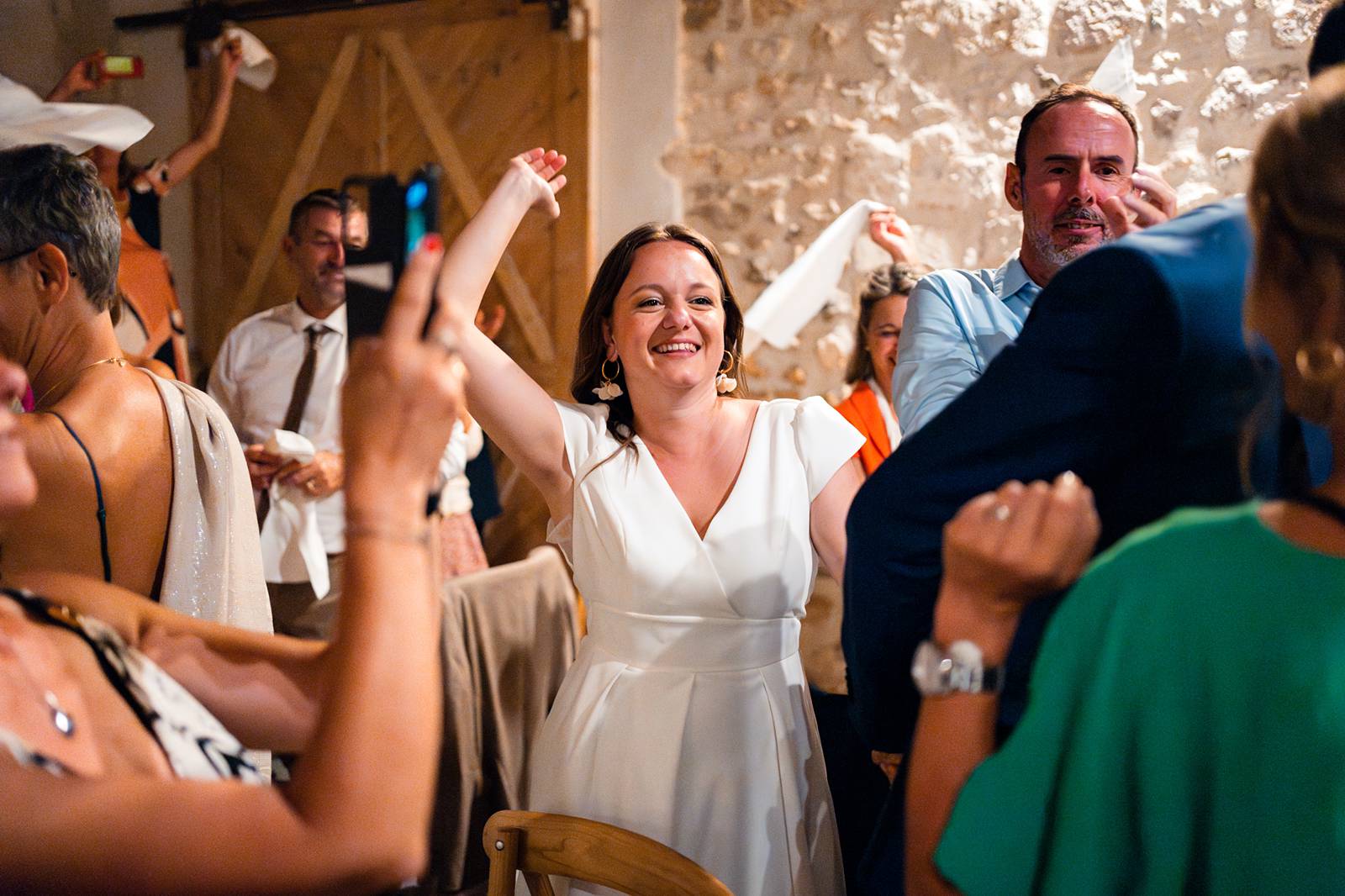 Mariage au Domaine de Belisle, avec cérémonie religieuse à l'église Saint-Martial d'Angoulême.