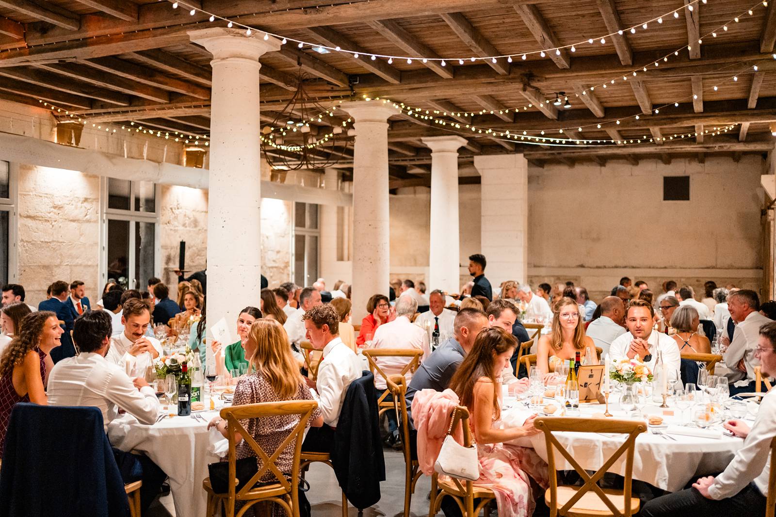 Mariage au Domaine de Belisle, avec cérémonie religieuse à l'église Saint-Martial d'Angoulême.