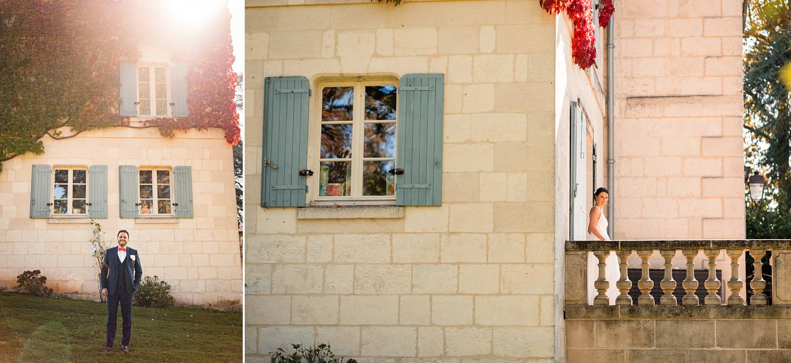 Reportage photo d'un mariage tropical au Domaine de La Fauconnie en Dordogne, avec une décoration tropicale. Photographe mariage Domaine de la Fauconnie.