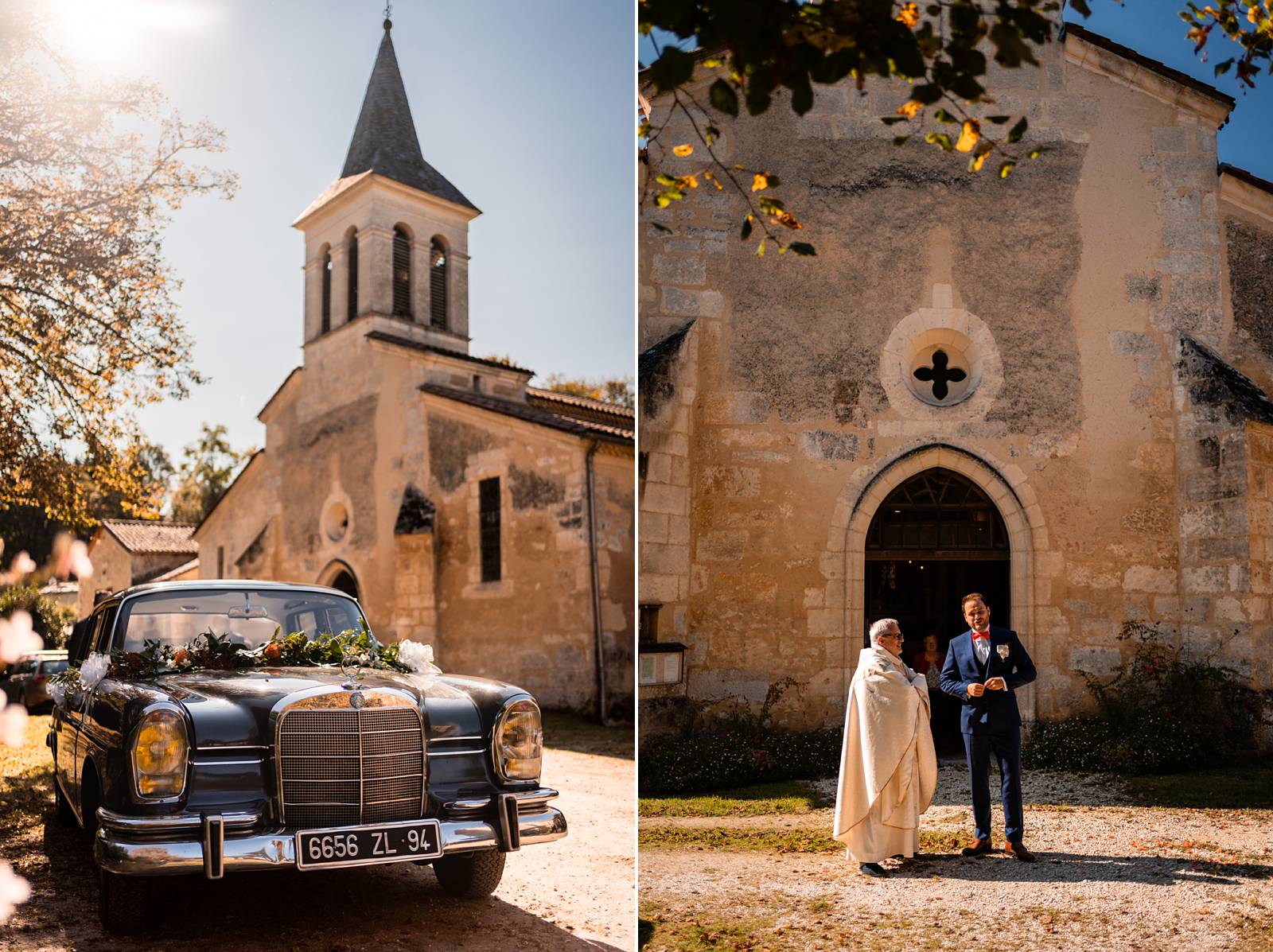 Reportage photo d'un mariage tropical au Domaine de La Fauconnie en Dordogne, avec une décoration tropicale. Photographe mariage Domaine de la Fauconnie.