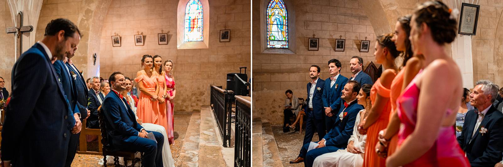 Reportage photo d'un mariage tropical au Domaine de La Fauconnie en Dordogne, avec une décoration tropicale. Photographe mariage Domaine de la Fauconnie.