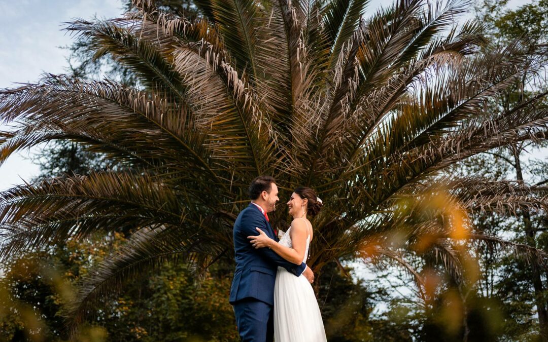 Mariage tropical au Domaine de La Fauconnie