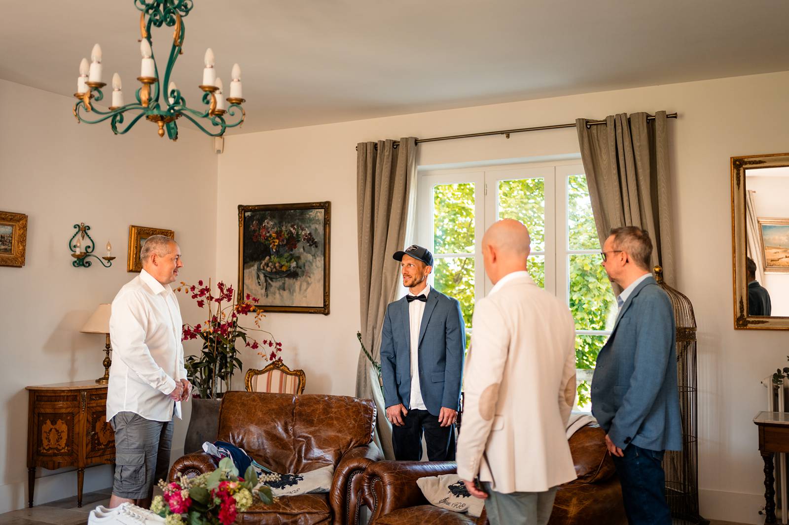 Mariage laïque au Domaine de La Fauconnie, en Dordogne.