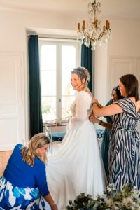 Mariage laïque au Domaine de La Fauconnie, en Dordogne.