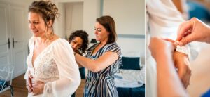 Mariage laïque au Domaine de La Fauconnie, en Dordogne.