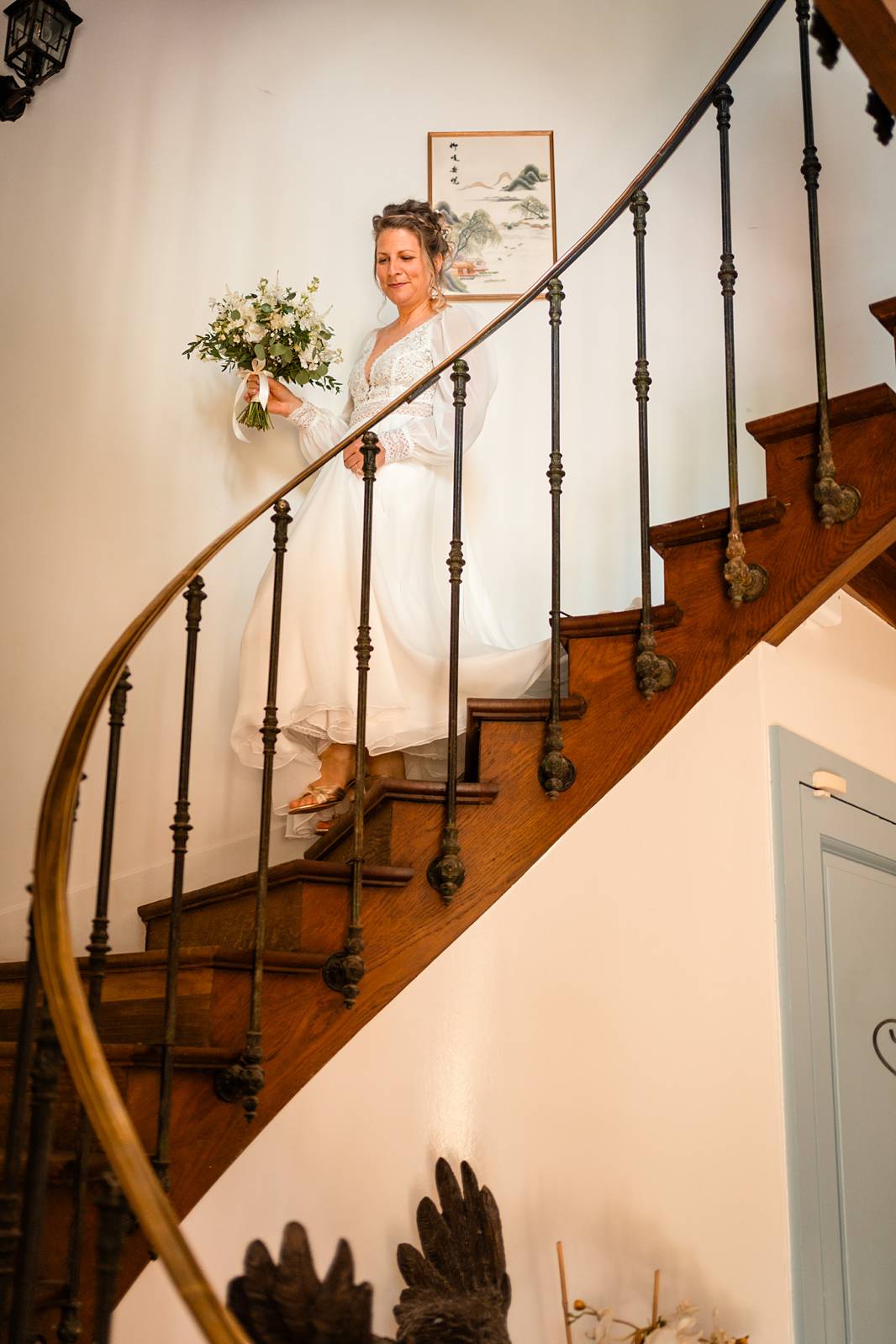 Mariage laïque au Domaine de La Fauconnie, en Dordogne.