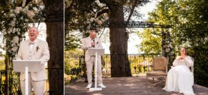 Mariage laïque au Domaine de La Fauconnie, en Dordogne.