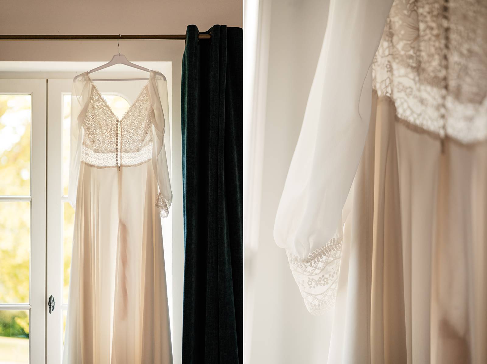 Mariage laïque au Domaine de La Fauconnie, en Dordogne.