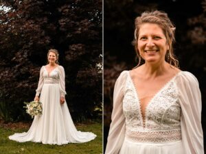 Mariage laïque au Domaine de La Fauconnie, en Dordogne.