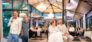 Mariage laïque au Domaine de La Fauconnie, en Dordogne.