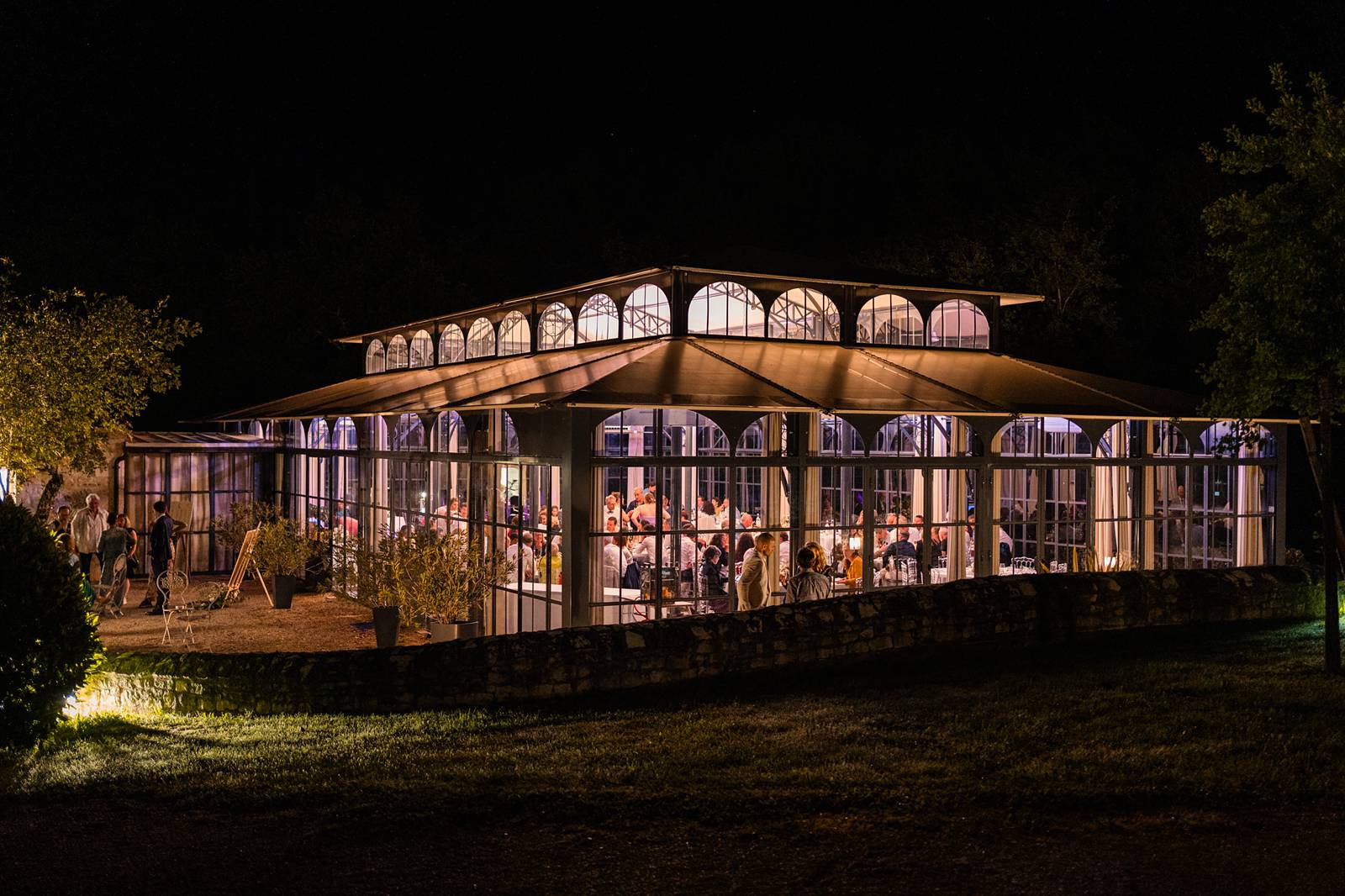 Mariage laïque au Domaine de La Fauconnie, en Dordogne.
