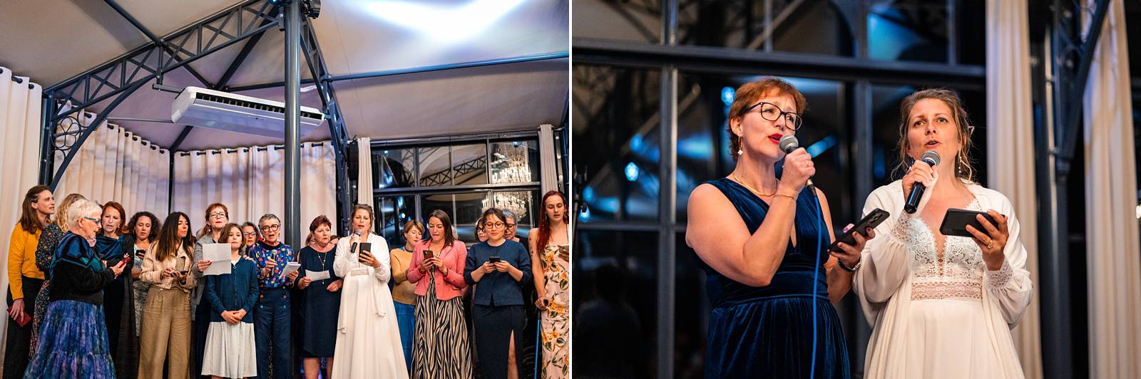 Mariage laïque au Domaine de La Fauconnie, en Dordogne.