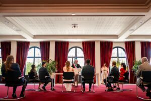 Photographe mariage, cérémonie civile à la mairie d’Arcachon